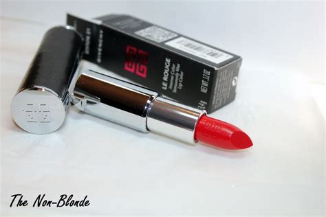 givenchy lipstick 306 limited edition|Givenchy le rouge lipstick.